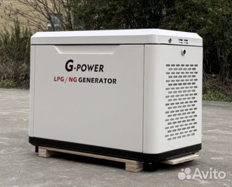 Газовый генератор 9 кВт G-powerSL9000SE3 трехфазны