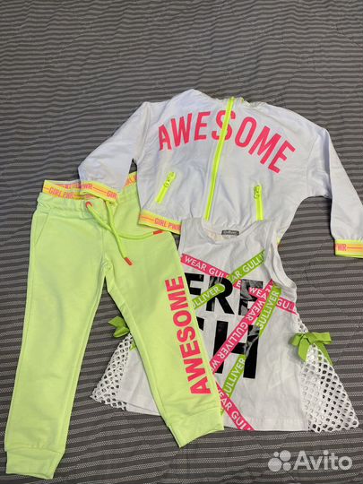 Новый комплект на девочку 104