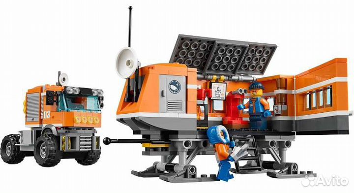 Конструктор 10440 Передвижная арктическая станция