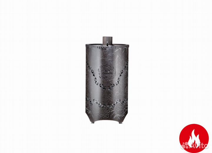 Дровяная банная печь ферингер оптима в кожухе стан