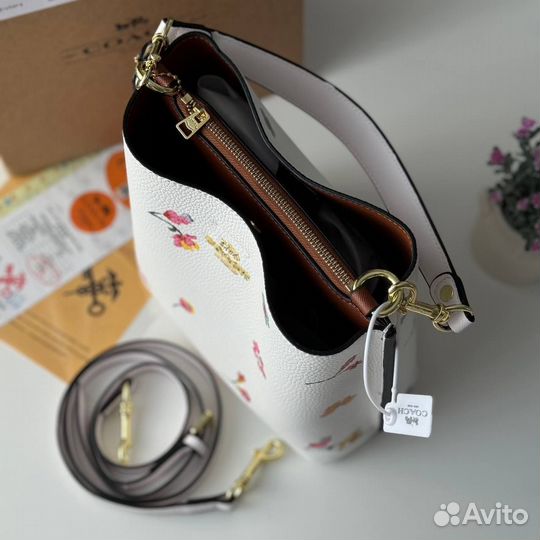 Сумка coach цветы