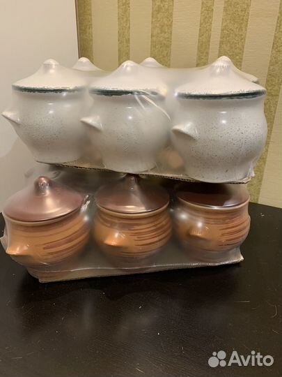 Горшок керамический для запекания