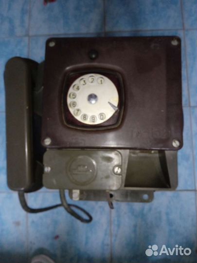 Телефон настенный СССР винтаж