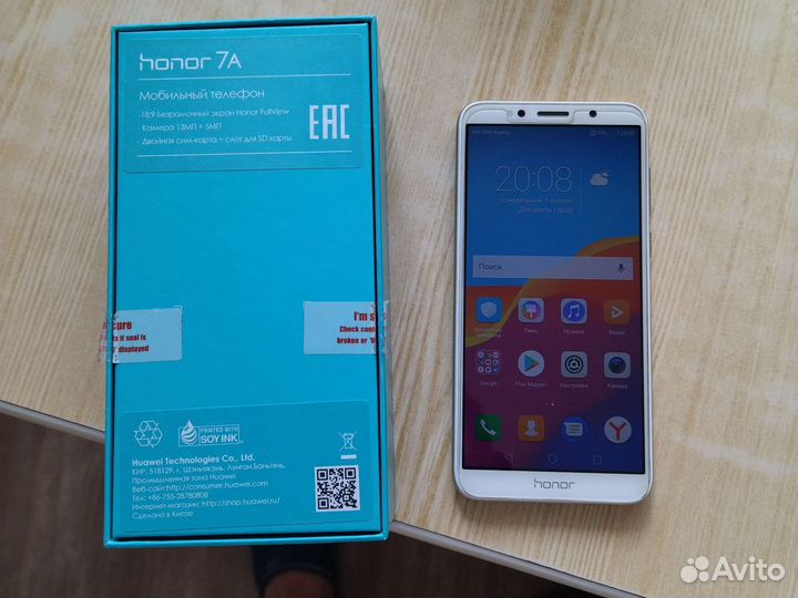 Телефон honor 7а