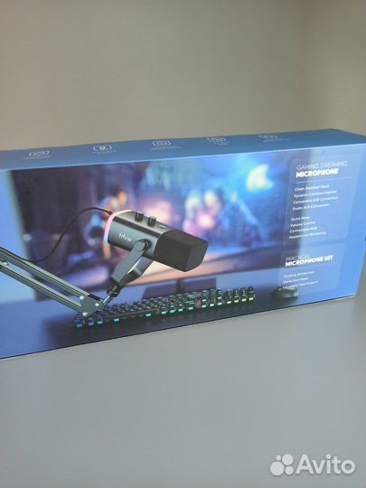 Микрофон Fifine AM8T (с пантографом)