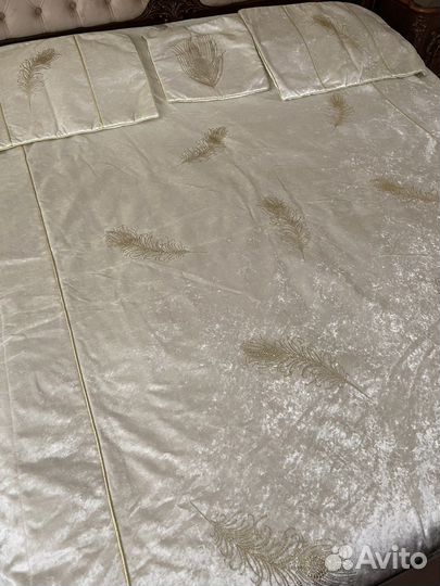 Покрывало на кровать бу