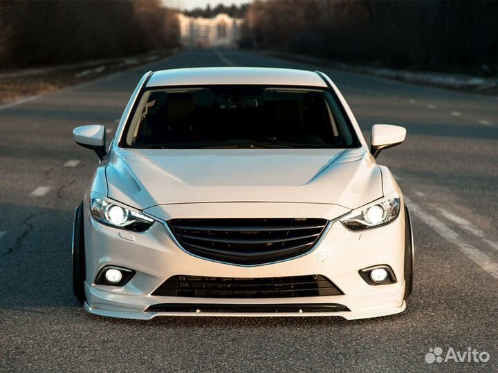 Сплиттер переднего бампера SkyActivSport Mazda 6