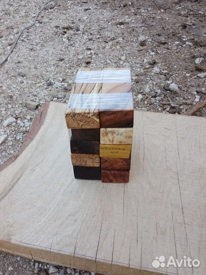 Набор заготовок для рукоятки ножей