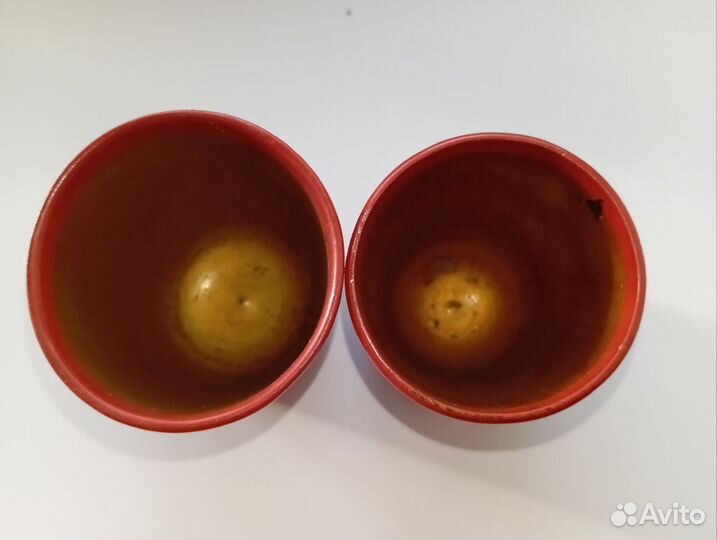 Деревянные стаканчики-хохлома