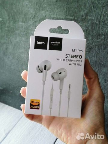 Наушники проводные Hoco M1 Pro