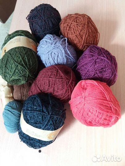 Пряжа для вязания шерсть СССР