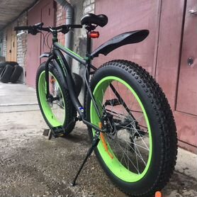 Велосипед фэтбайк fatbike Black one тек.сезона