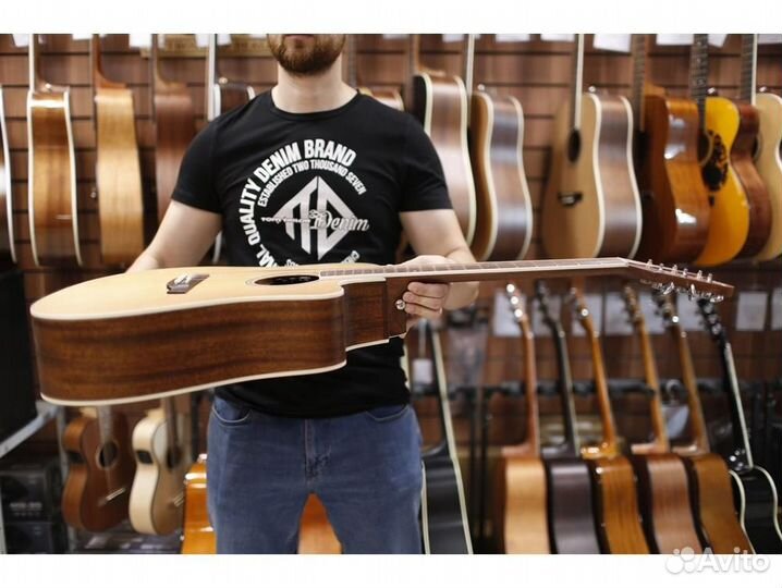 Crafter DE-7/nс электроакустическая гитара с чехло