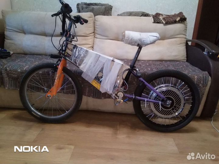 Самодельный электро велосипед мопед