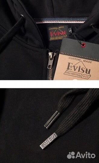 Зип худи evisu