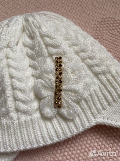 Новая шапочка на новорожденную