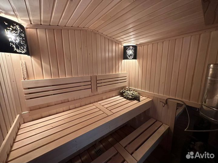 Готовая баня из бруса в наличии или под заказ