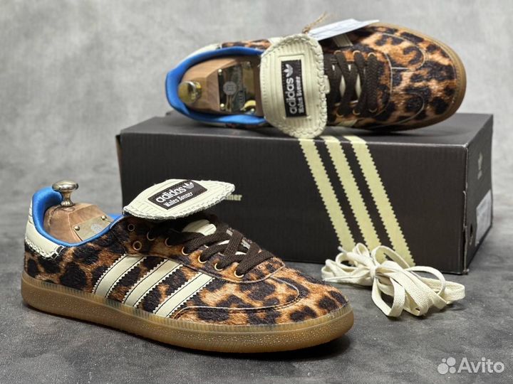 Кроссовки adidas samba Леопард размер 38