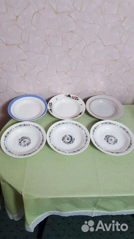 Тарелки обеденные СССР