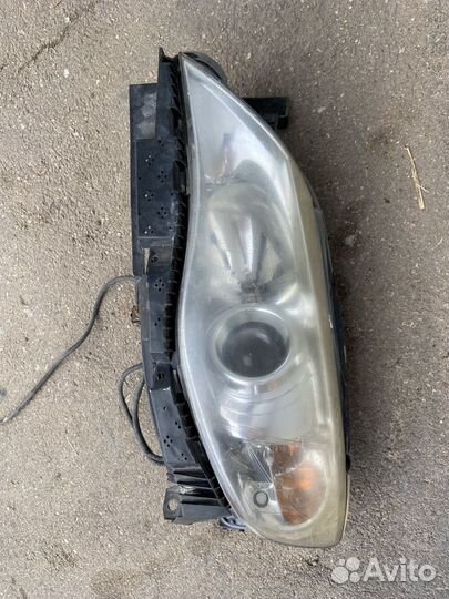 Фара левая subaru impreza gh