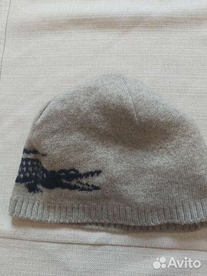 Lacoste original шапка детская