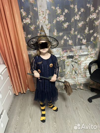 Костюм на хэллоуин для девочки 134