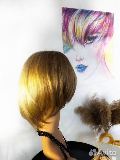 Накладка из натуральных волос 25 см