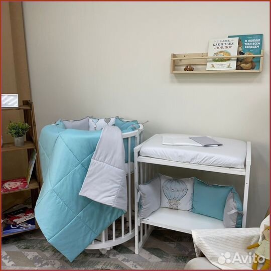 Бортики в детскую кроватку