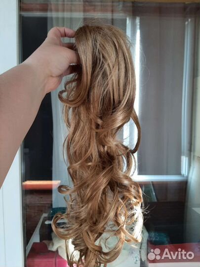 Хвост шиньон на крабе