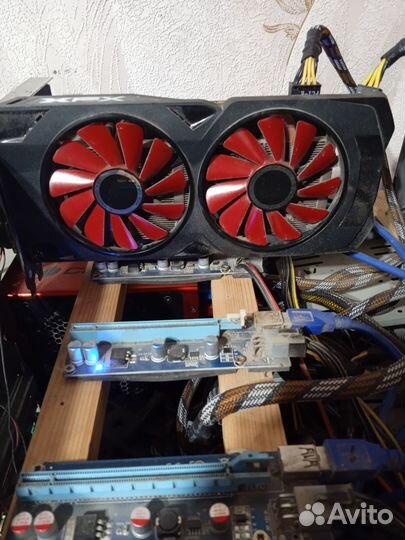 Видеокарта rx580 8gb