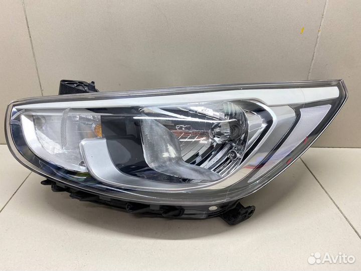 Hyundai solaris Фара