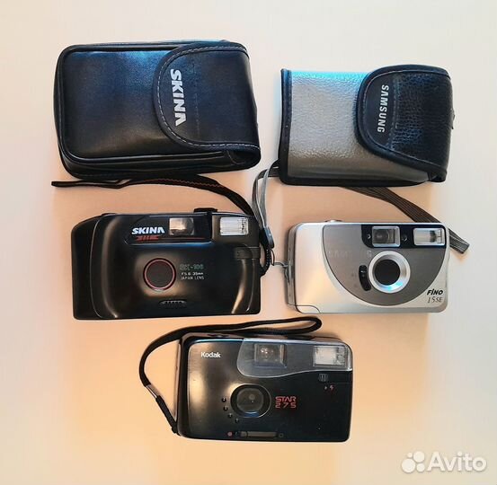 Пленочный фотоаппарат kodak, samsung, skina