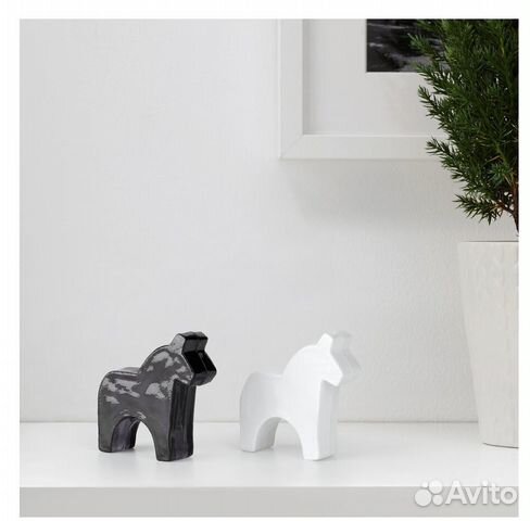Украшение,лошадь,2 шт,Эрфордра,новая,оригина(Икеа)