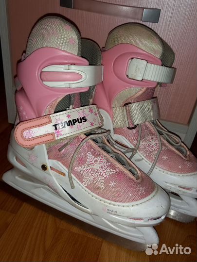 Раздвижные коньки, 34-35 размер