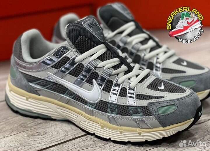 Кроссовки мужские Nike P-6000 Flat Pewter Grey