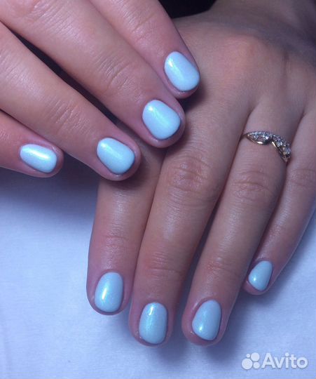Маникюр с покрытием гель лак