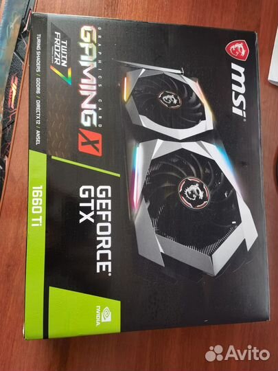 Видеокарта gtx 1660 ti 6gb