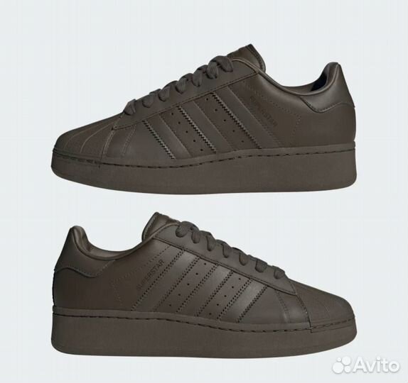 Кроссовки Adidas Originals Superstar XLG Olive