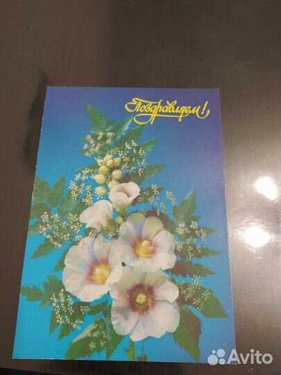 Открытка и марки СССР