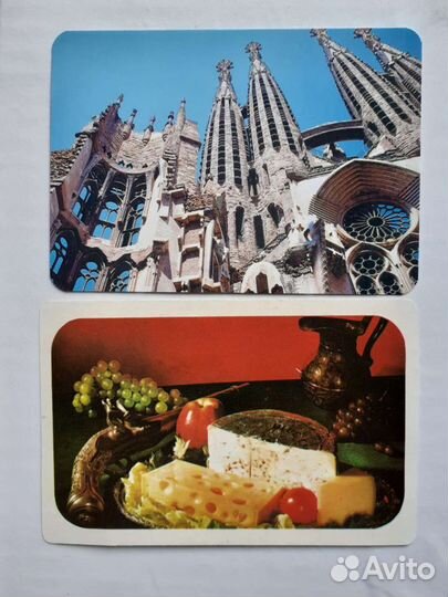 Календарики разные