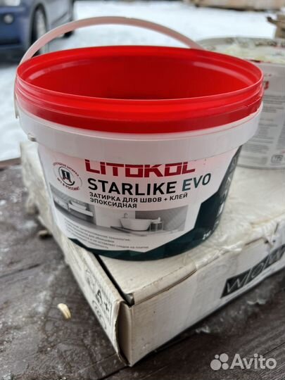 Эпоксидная затирка litokol