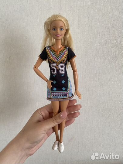 Кукла barbie шарнирная