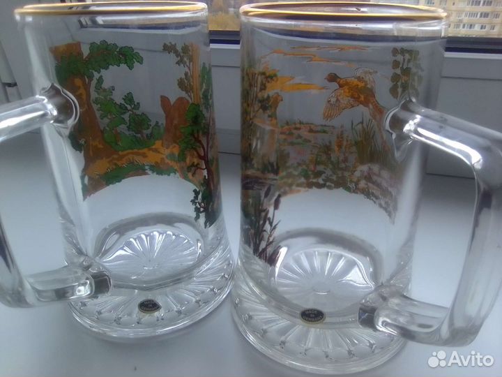 Пивные кружки пара Германия 1990