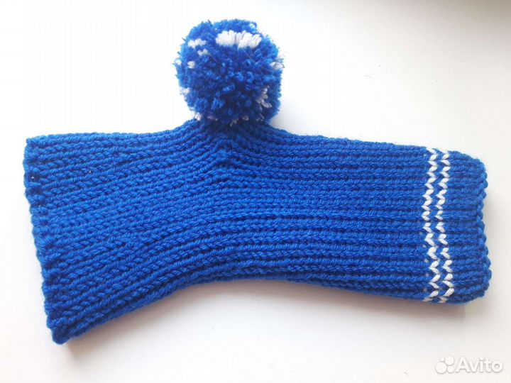 Шапочка на таксу одежда для собак