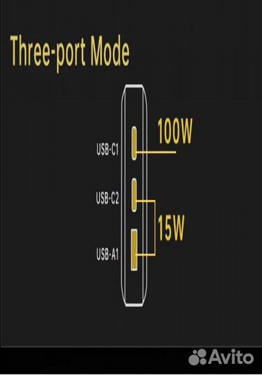 Повербанк movespeed M25, 25000 мАч, 145 вт