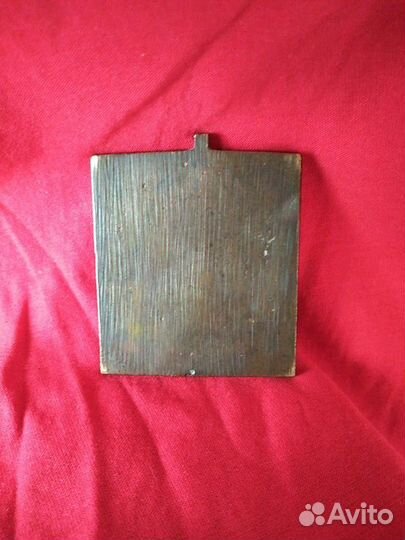 Икона дорожная меднолитая 