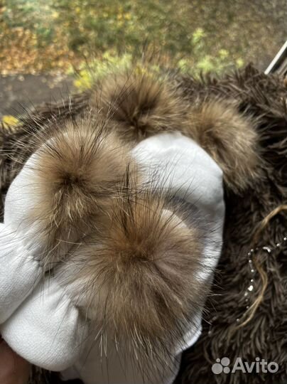 Зимний шлем/шапка с помпонами
