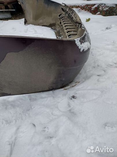 Задний бампер приора