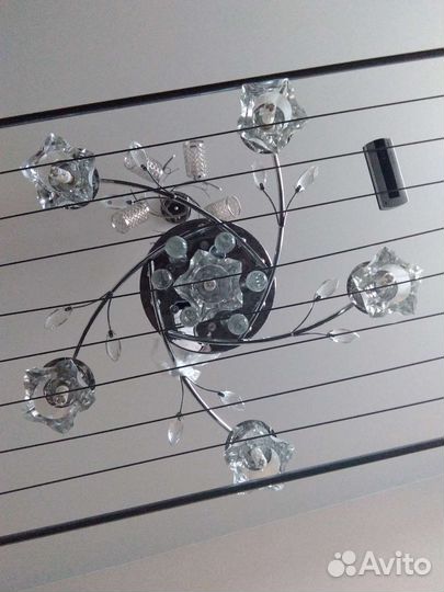 Люстра потолочная бу