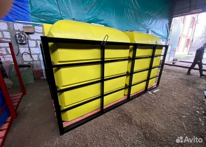 Пластиковая наземная емкость для топлива